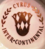 Cyrus InterContinental Hotel Branding Logo 1971