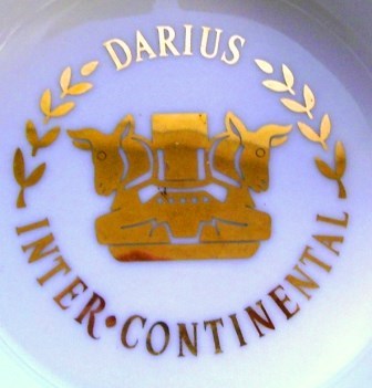 Darius InterContinental Hotel Branding Logo 1971